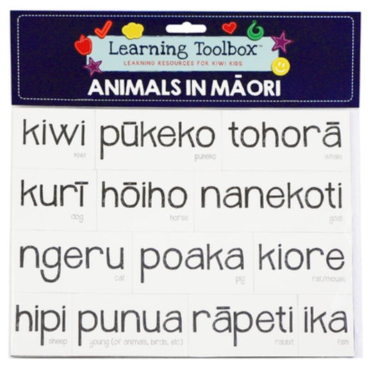 Magnetic NZ Māori Animals 63pcs