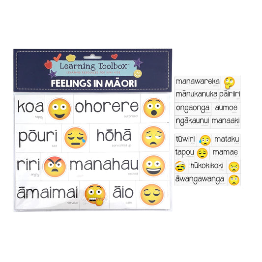 Magnetic NZ Māori Emotes 35pcs