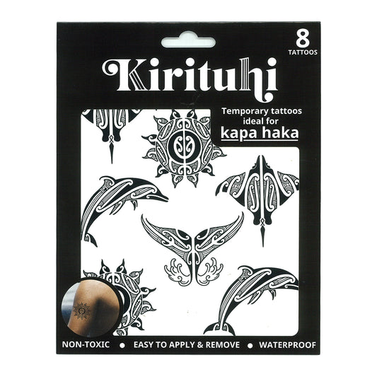 Māori Tattoo Animal 8pc 4style 60mm